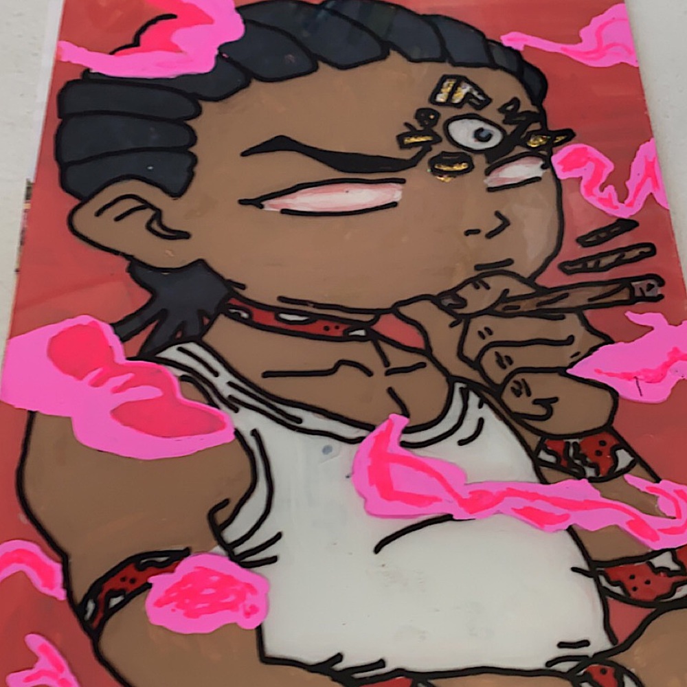 Trippy boondocks art